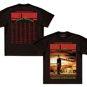 official merchandise for "The Forget Tomorrow World Tour"